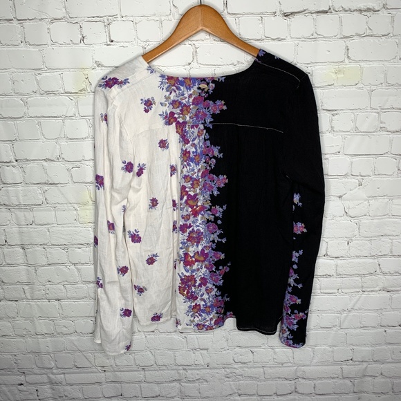 NWT Oneill 'Charley' Hi-Lo Blouse Size XS - Picture 2 of 8